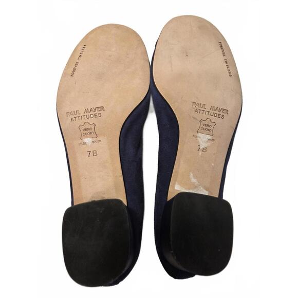 Paul Mayer Attitudes Textured Block Heel - Size 7 NIB (New) - Picture 6 of 6